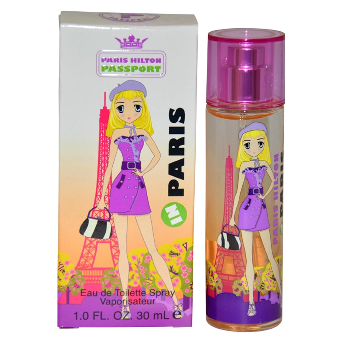 Paris Hilton Passport Paris women Eau De Toilette Spray