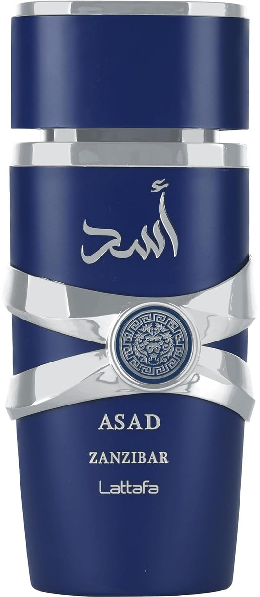 Lattafa Asad Zanzibar Eau De Parfum Spray for Men