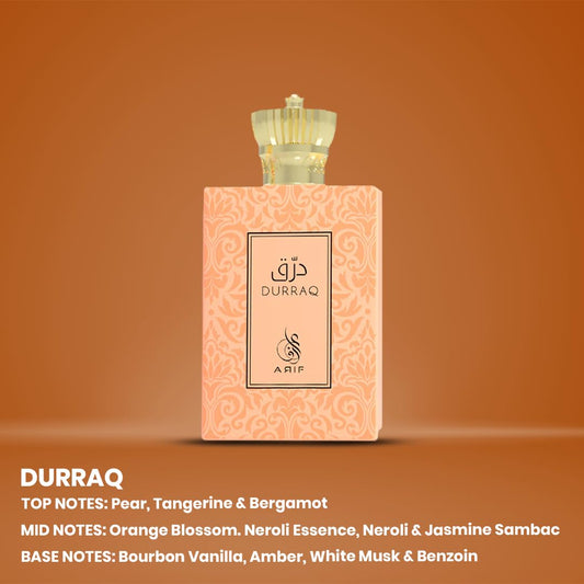 Durraq Perfumes Luxury Women's Fragrance – 3.4 oz