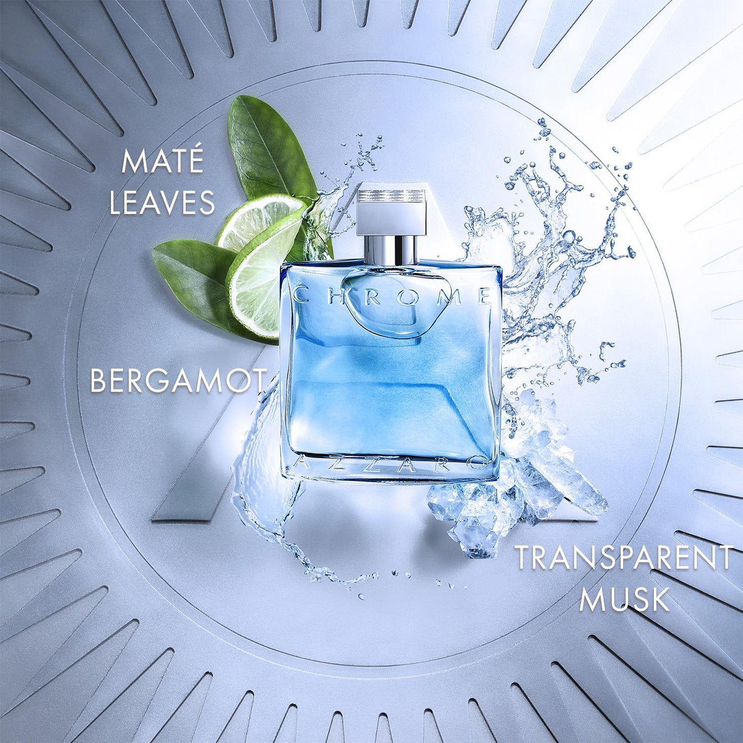 Azzaro Chrome Eau de Toilette - Fresh Aquatic Mens Cologne