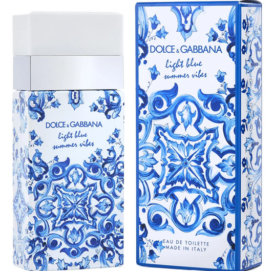 Dolce & Gabbana Light Blue Summer Vibes, Eau De Toilette Spray, For Women