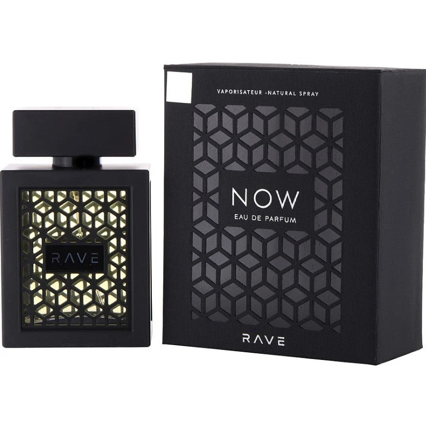 Lattafa Rave Now for Men Eau de Parfum Spray, 3.4 Ounce