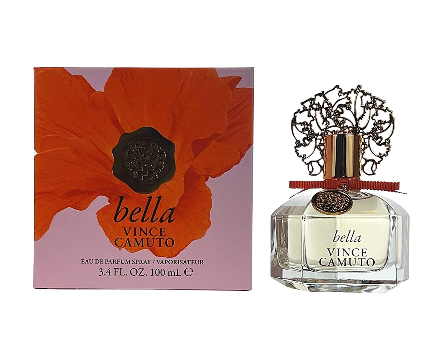 Vince Camuto Bella Eau de Parfum 3.4 OZ Perfume for Women, Floral and Fruity Scent