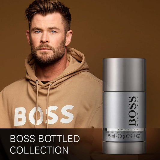 Hugo Boss Bottled Deodorant Stick for Men With Notes of Apple, Cardamom & Vetiver 2.4 oz