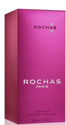 Rochas Man Men Eau De Toilette Spray 3.3 oz