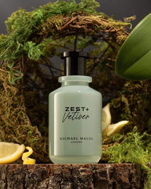 Michael Malul Zest + Vetiver Eau de Parfum for Men - 100ml | 3.4oz