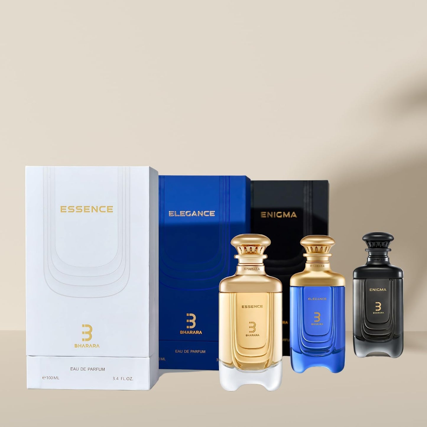 Bharara Elegance For Men Eau de Parfum Spray, 3.4 Fl Oz
