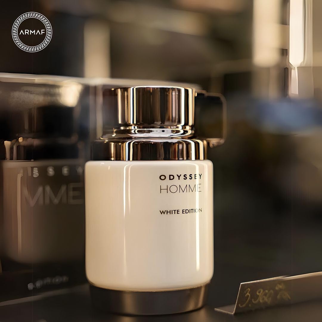 Armaf Odyssey Homme White Edition EDP Spray Men 3.4 oz