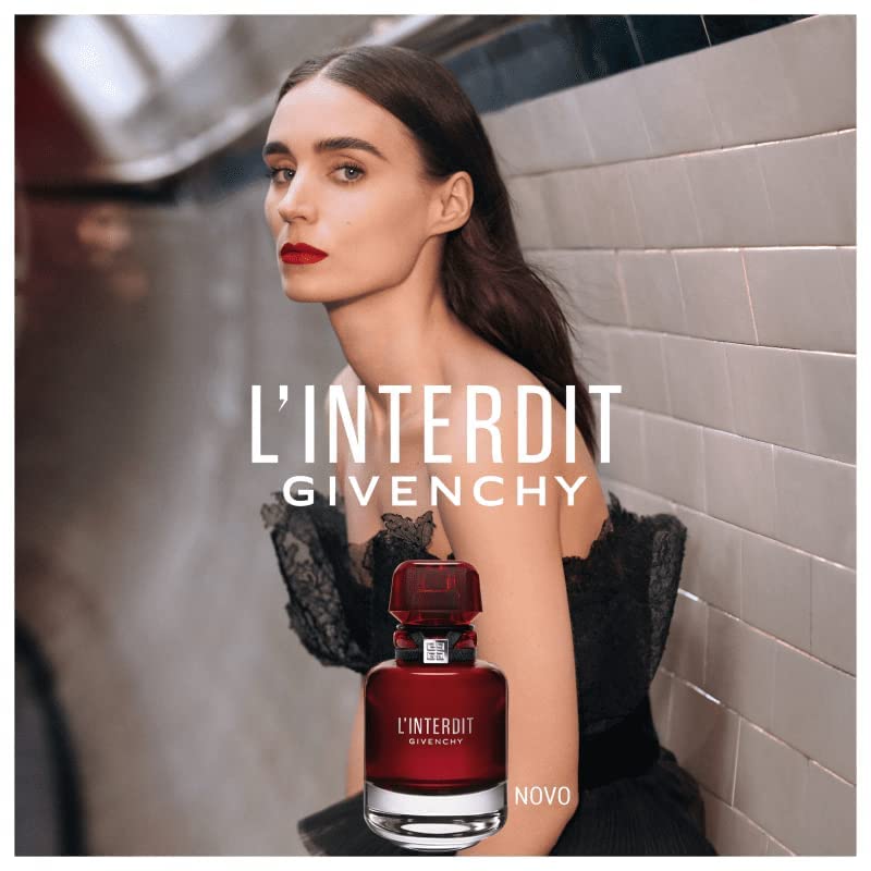Givenchy L'interdit Rouge Eau de Parfum Spray for Women 2.7 Ounce