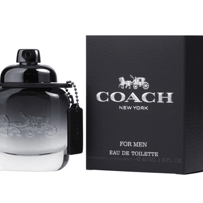 Coach for Men Eau de Toilette - Long Lasting Fragrance with notes of Pear Nashi, Cardamom & Vetiver - Fougere & Woody