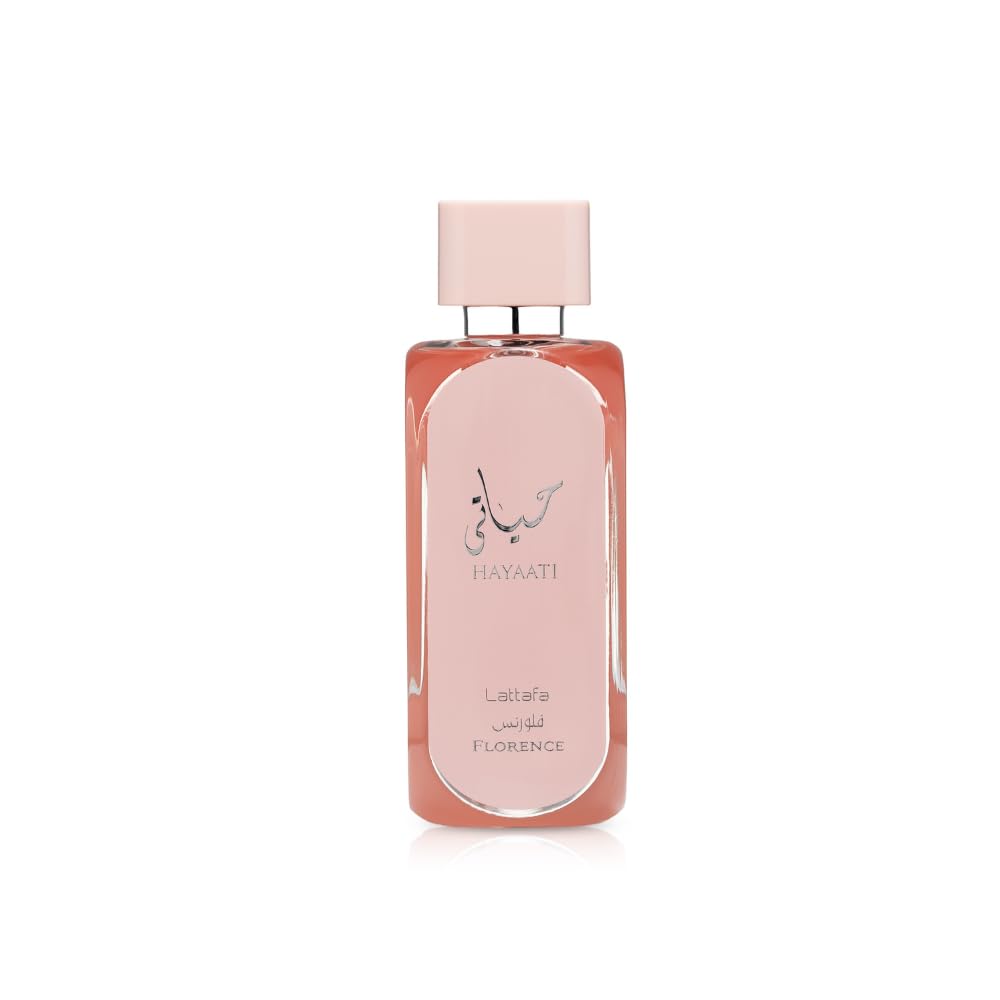 Lattafa Hayaati Florence for Women Eau de Parfum Spray, 3.4 Ounce