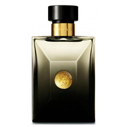 Versace Pour Homme Oud Noir by Versace Eau De Parfum Spray 3.4 oz for Men