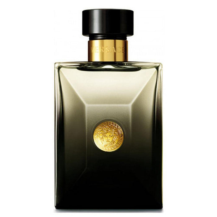 Versace Pour Homme Oud Noir by Versace Eau De Parfum Spray 3.4 oz for Men