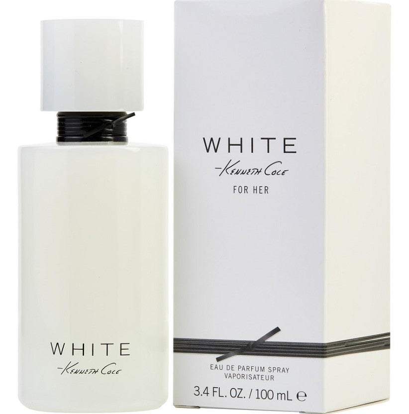 Kenneth Cole White for Her Eau de Parfum Spray Perfume for Women, 3.4 Fl. Oz.