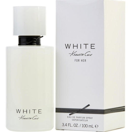 Kenneth Cole White for Her Eau de Parfum Spray Perfume for Women, 3.4 Fl. Oz.