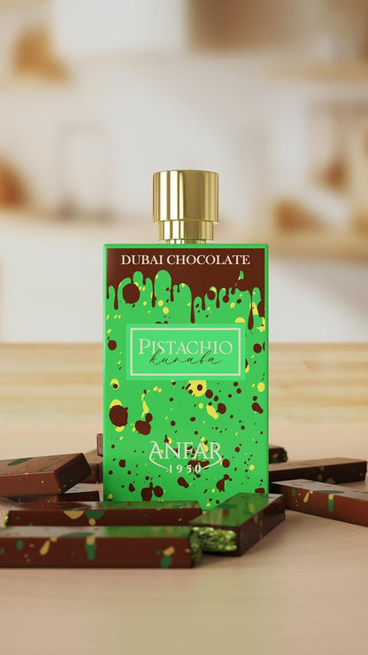 Dubai Chocolate Perfume Pistachio Kunafa Fragrance Edp 2.7 Fl Oz