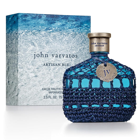 John Varvatos Men's Cologne, Artisan Blu Eau de Toilette EDT Spray For Men