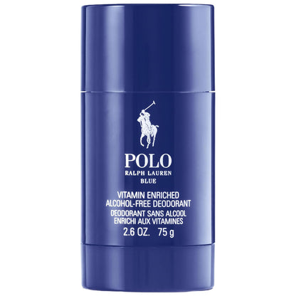 Polo Blue Men Deodorant Stick Alcohol Free 2.6 oz