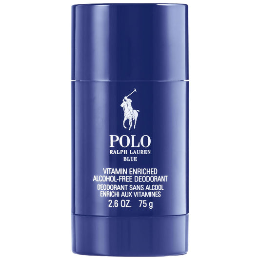 Polo Blue Men Deodorant Stick Alcohol Free 2.6 oz
