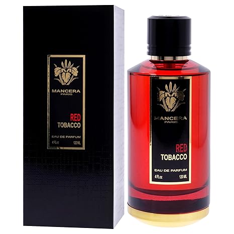 Mancera Red Tobacco men Eau De Parfum Spray 4 oz