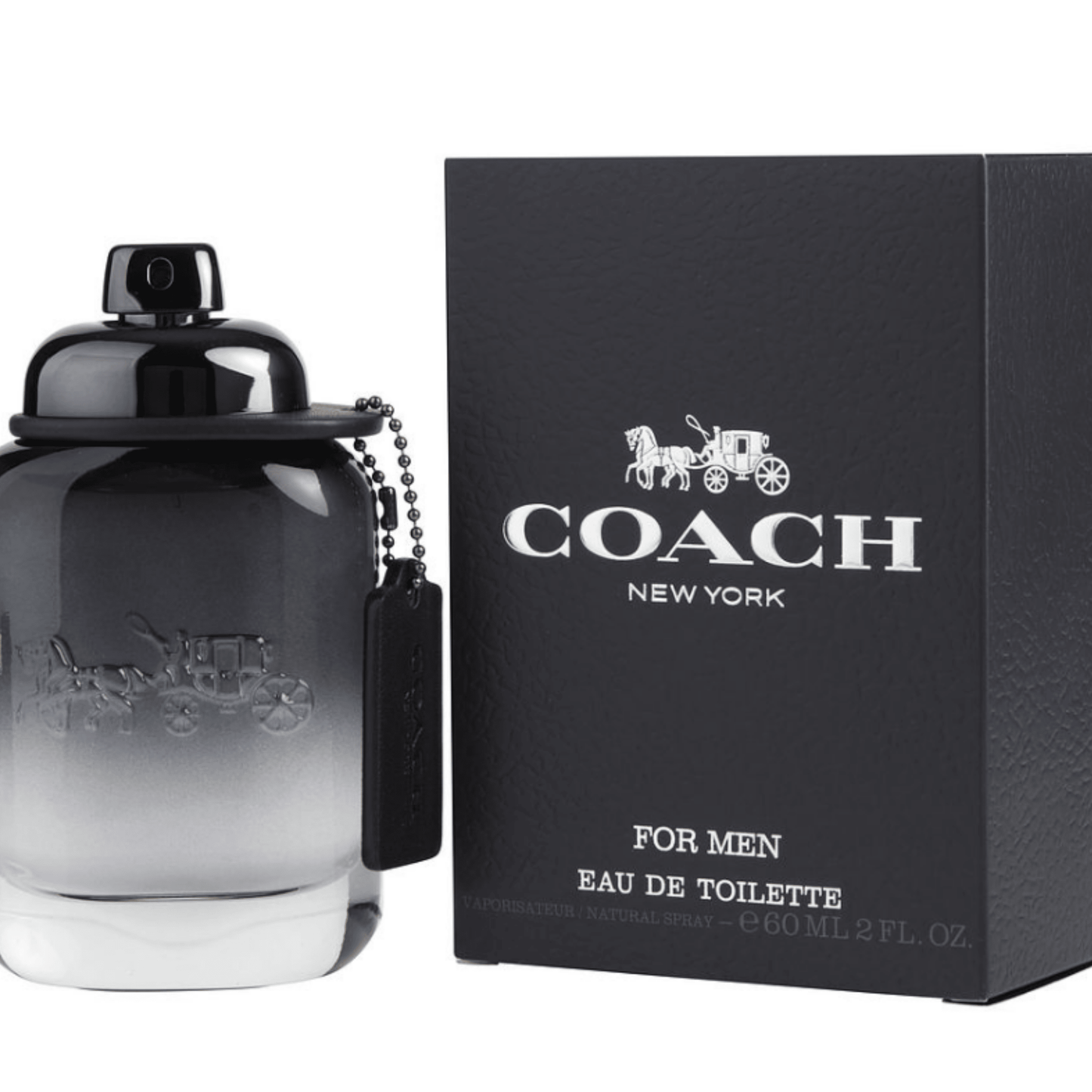 Coach for Men Eau de Toilette - Long Lasting Fragrance with notes of Pear Nashi, Cardamom & Vetiver - Fougere & Woody