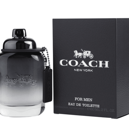 Coach for Men Eau de Toilette - Long Lasting Fragrance with notes of Pear Nashi, Cardamom & Vetiver - Fougere & Woody