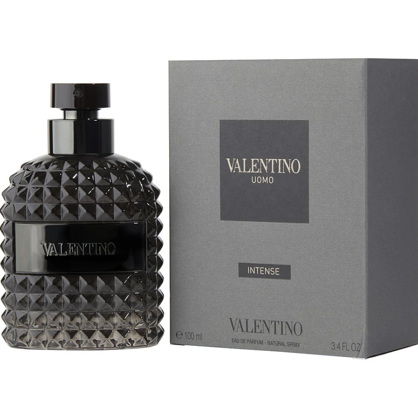 Valentino Uomo Intense Eau De Parfum Spray for Men, 3.4 Ounce