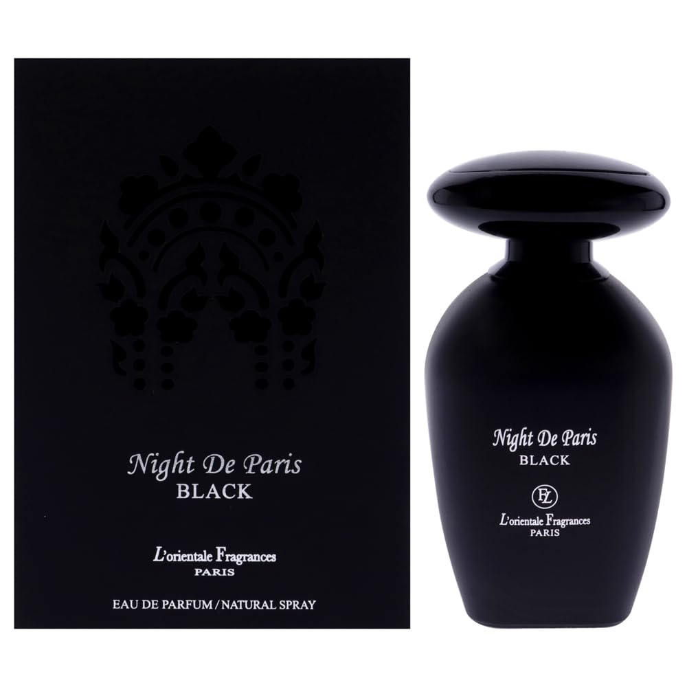 Night De Paris Black By Lorientale Fragrances Eau De Parfum Spray 3.3 oz Unisex
