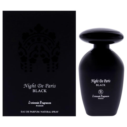Night De Paris Black By Lorientale Fragrances Eau De Parfum Spray 3.3 oz Unisex