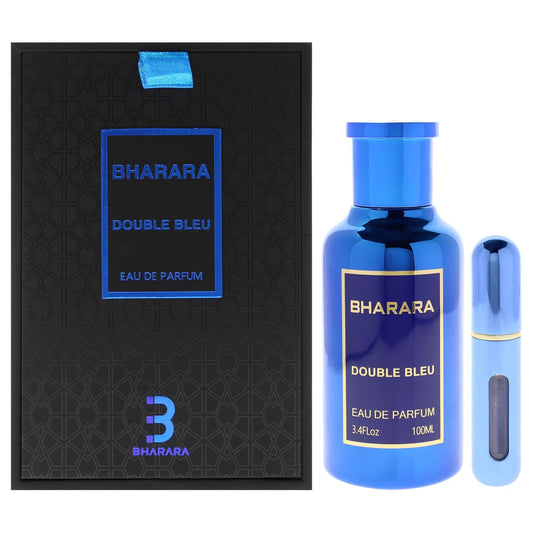 Bharara Double Bleu by Bharara for Men - 3.4 oz EDP Spray