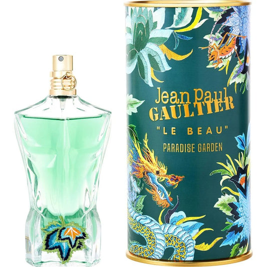 Jean Paul Gaultier Le Beau Paradise Garden men Eau De Parfum Spray 2.5 oz