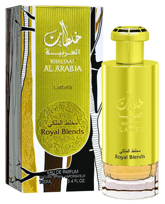 Lattafa Khaltaat Al Arabia Royal Blends unisex Eau De Parfum Spray 3.4 oz