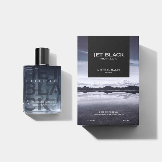 Michael Malul Jet Black Horizon Eau de Parfum for Men - 100ml | 3.4oz