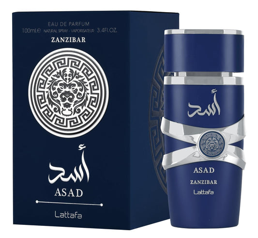Lattafa Asad Zanzibar Eau De Parfum Spray for Men