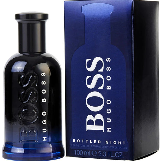 Boss Bottled Night men Eau De Toilette Spray 3.3 oz