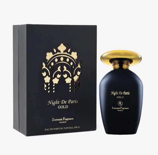 Night de Paris Gold By Lorientale Fragrances Eau de Parfum 3.4 oz
