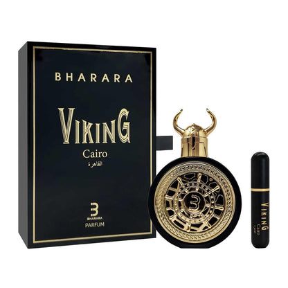 Bharara Viking Cairo Parfum Spray – 100 mL (3.4 oz) Unisex