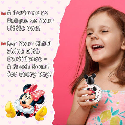 Disney Minnie Mouse Eau De Toilette Natural Spray 100ml