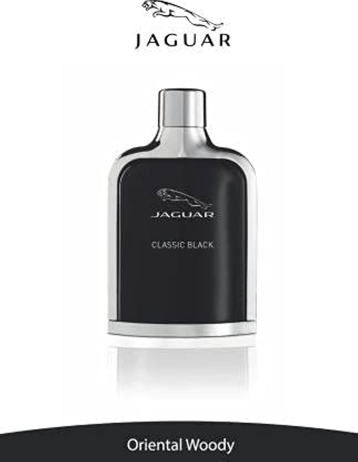 Jaguar Classic Black Eau De Toilette Spray 3.4 Oz/ 100 Ml for Men