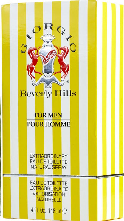 Giorgio Beverly Hills Giorgio for Men, Eau De Toilette Spray, 4-Ounce