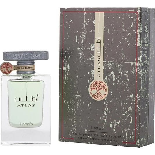 Lattafa Atlas Eau de Parfum Spray for Unisex, 1.85 Ounce
