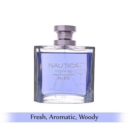 Nautica Voyage N-83 Eau de Toilette Spray, 3.3 Fl Oz