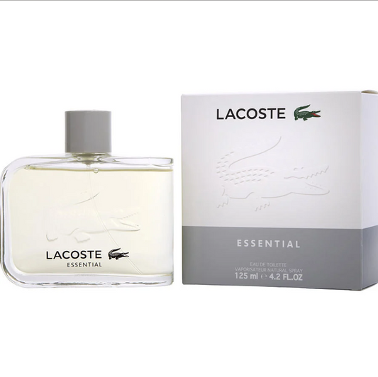 Lacoste Essential Eau de Toilette for Men 4.2 Fl Oz