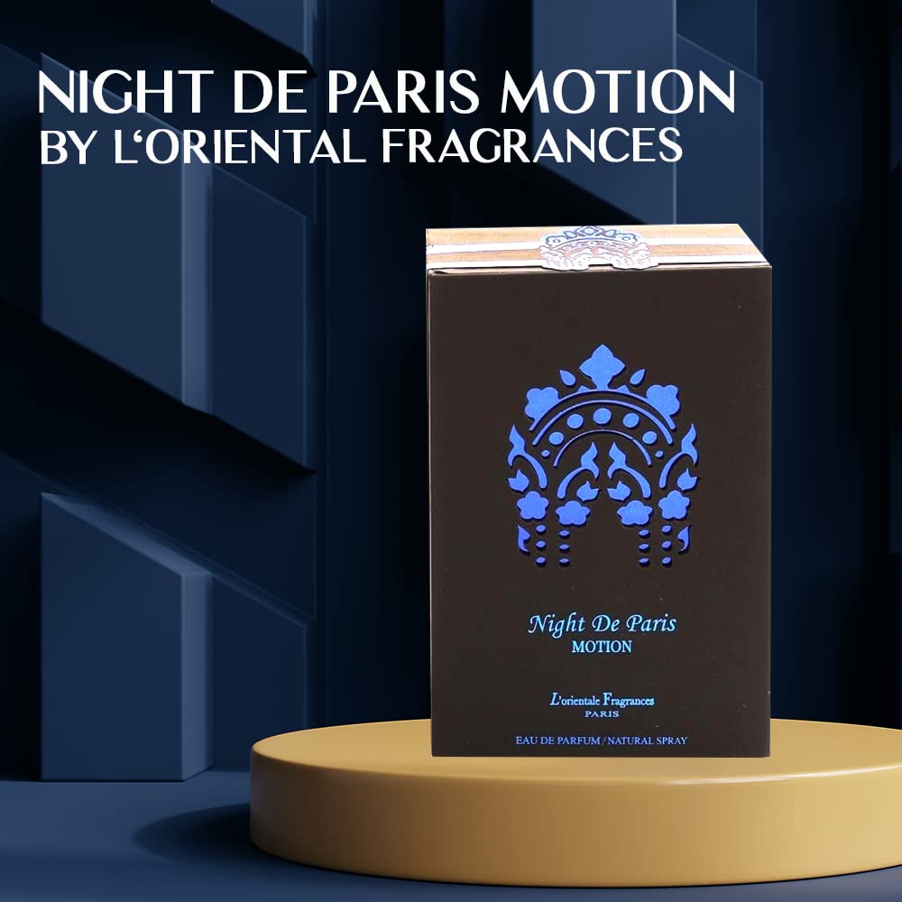 Night De Paris Motion By L'Oriental Fragrances Eau De Parfum 3.3OZ