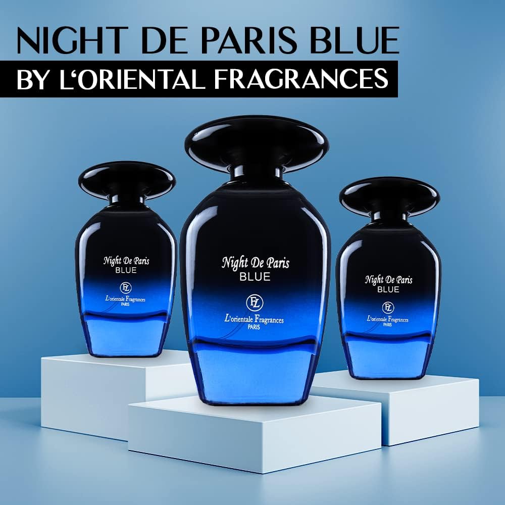 Night de Paris Blue By Lorientale Fragrances Eau de Parfum 3.4 oz Unisex