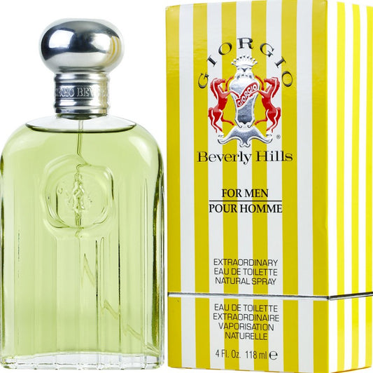 Giorgio Beverly Hills Giorgio for Men, Eau De Toilette Spray, 4-Ounce