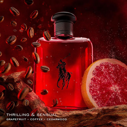 Ralph Lauren - Polo Red - Eau de Toilette - Men's Cologne - Woody & Spicy