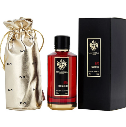 Mancera Red Tobacco men Eau De Parfum Spray 4 oz