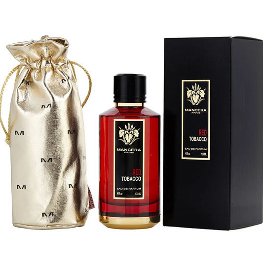 Mancera Red Tobacco men Eau De Parfum Spray 4 oz