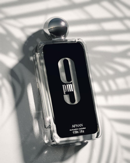 Afnan 9 Pm Eau De Parfum Spray for Men, 3.4 Ounce